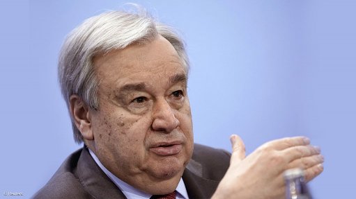 United Nations secretary-general António Guterres
