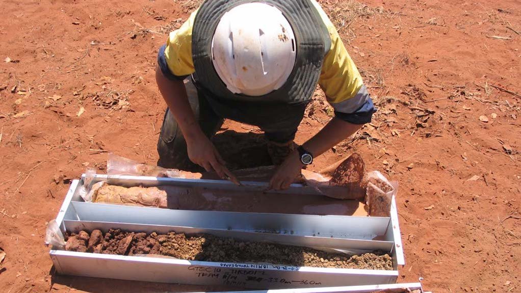 Image of Australia vanadium project drill core