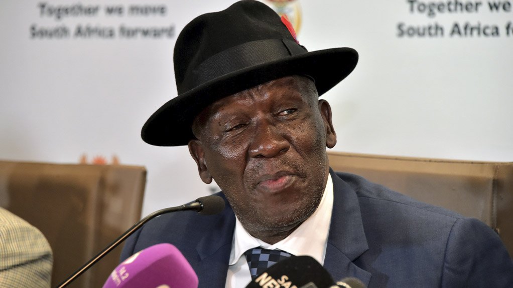 Image of Police Minister Bheki Cele