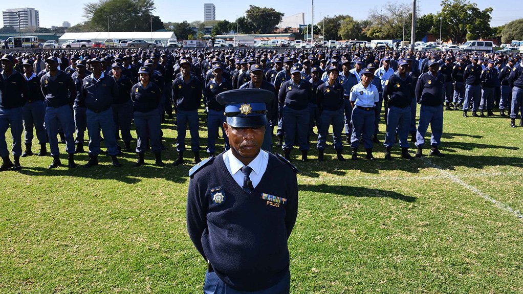 Members of the SAPS logo