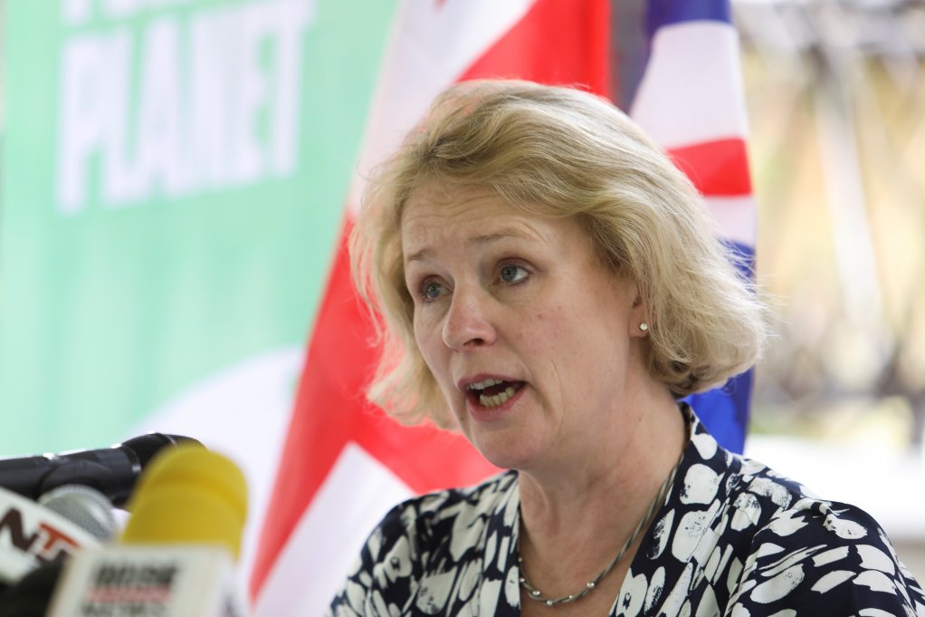 UK Minister for Africa Vicky Ford