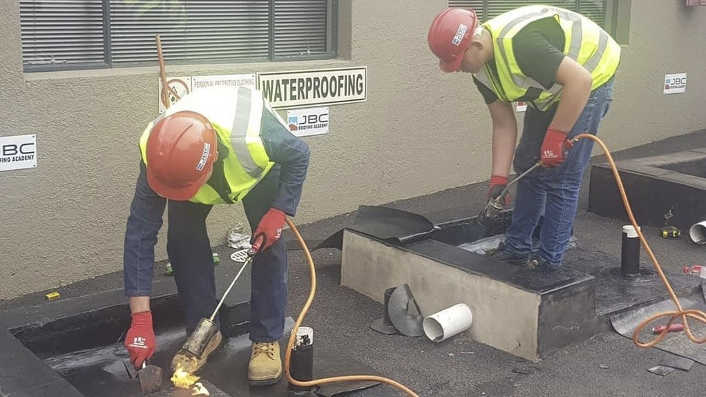 The Roofing Academy is the first and only to provide Construction Education & Training Authority (CETA)-accredited and South African Qualifications Authority (SAQA)-registered waterproofing training