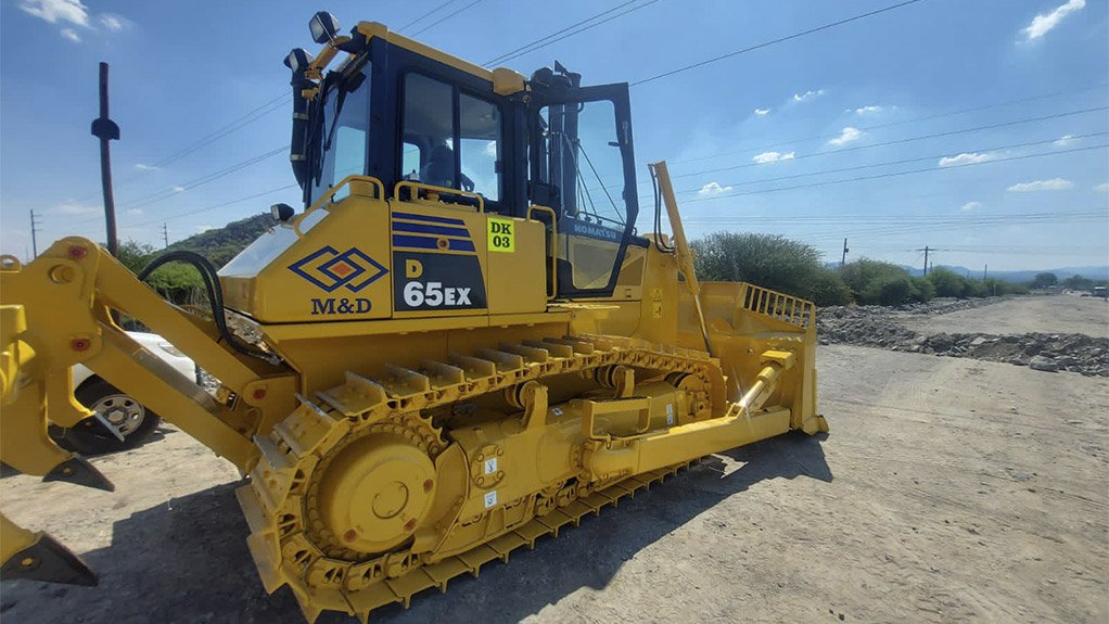 Among the Division’s many equipment partners is Komatsu Southern Africa