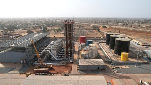 Malicounda Melec power plant, in Mbour, Senegal