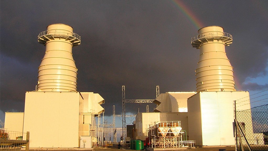 The Ankerlig OCGT plant in Atlantis