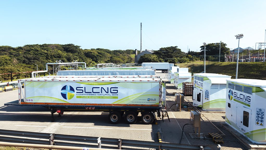 An image of  SLCNG’s trucks