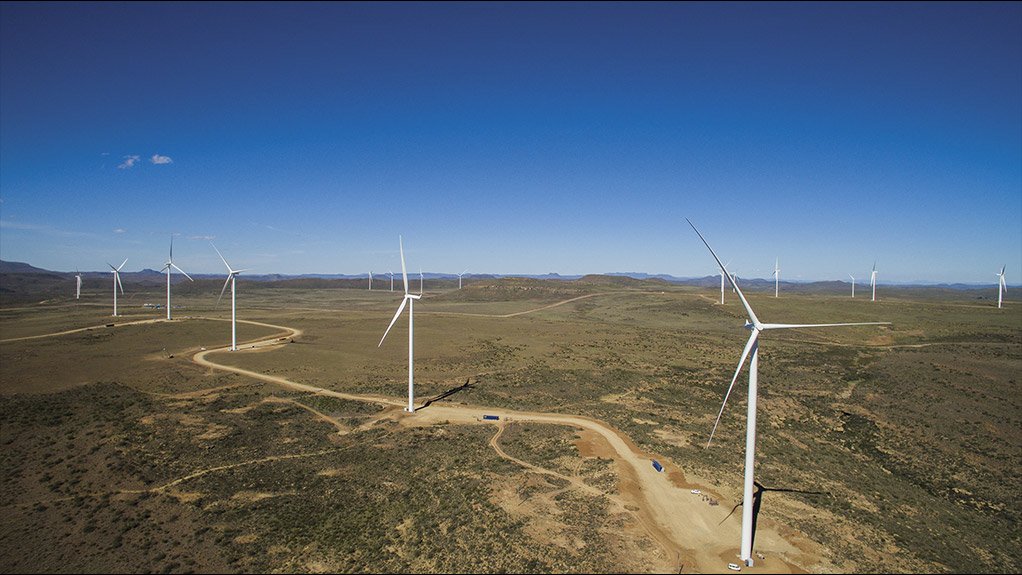 Wind farm in South Africa