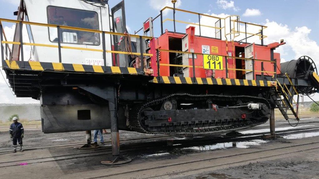 An image of Rotary Opencast Services providing its services at a mine