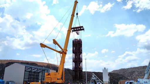  Image of a shaft infrastructure project site 