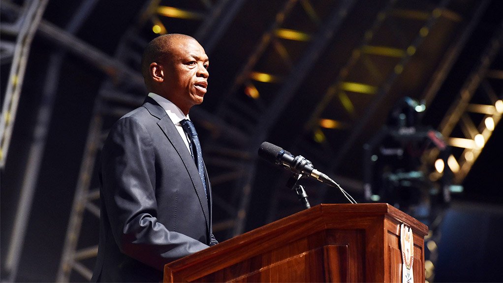 Image of Chairperson of the Portfolio Committee on International Relations and Cooperation, Supra Mahumapelo 