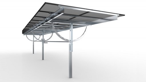 image of solar panel to show that Schletter Group has introduced material optimised mounting solutions