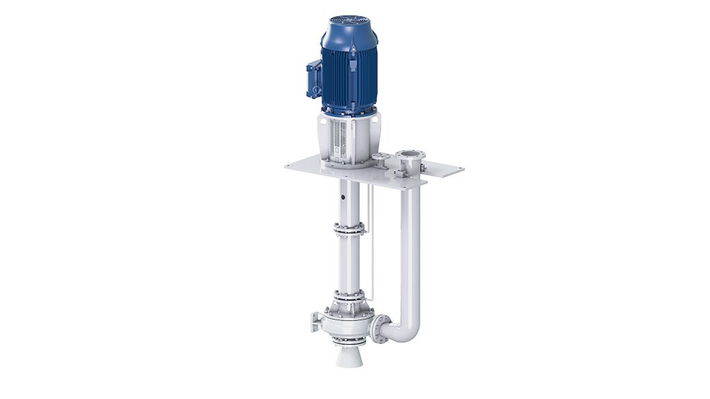 Image of Sulzer's extended VM vertically suspended sump pump