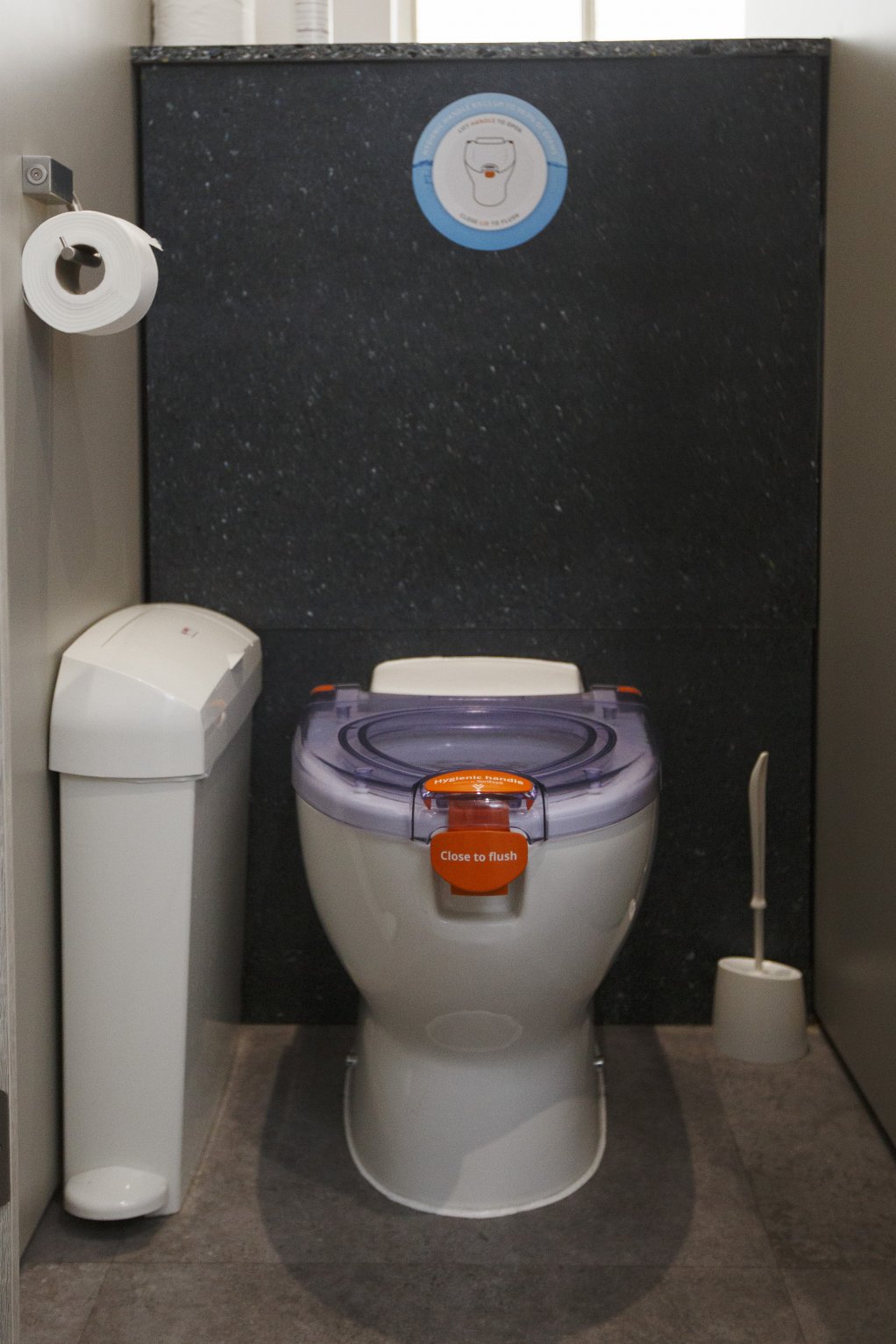 Image of a Propelair toilet