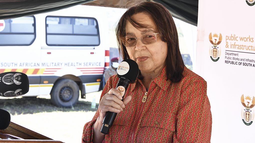 Image of Minister of Public Works and Infrastructure Patricia de Lille 