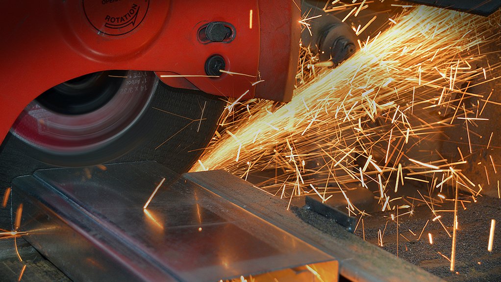 An image of a welder welding.