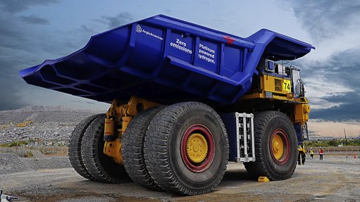 Anglo American Hydrogen Truck