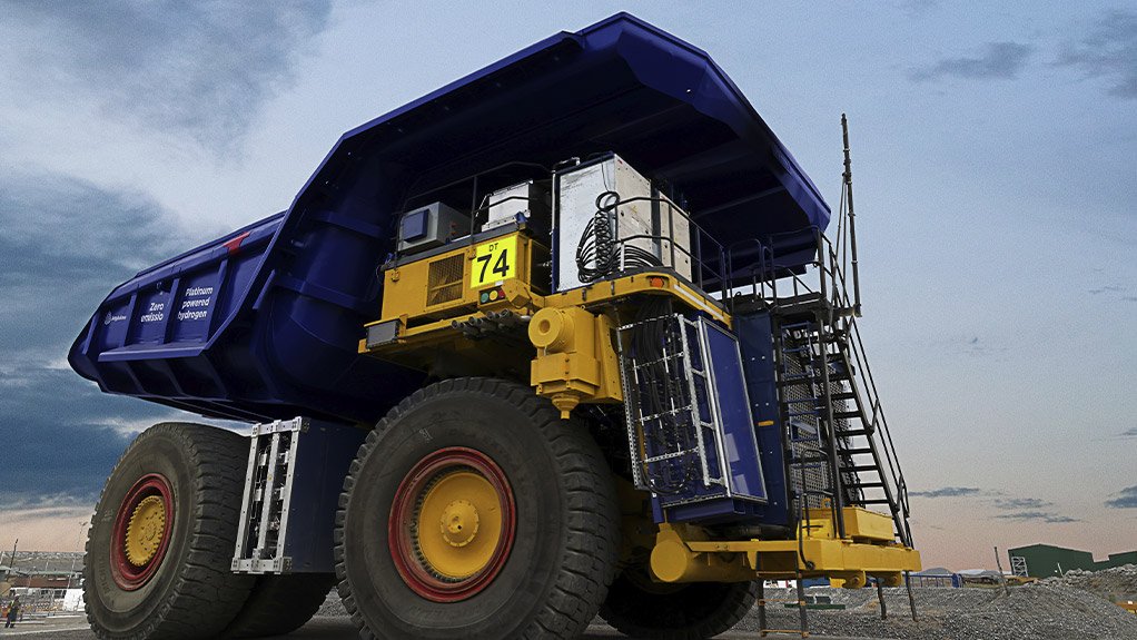 Anglo American Hydrogen Truck