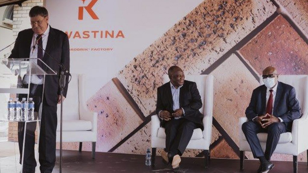 President Cyril Ramaphosa opens Corobrik’s Kwastina factory