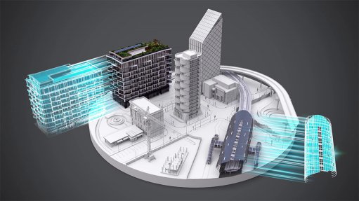 Architectural model to illustrate WorldsView Autodesk Tandem – a digital twin platform for the AEC sector