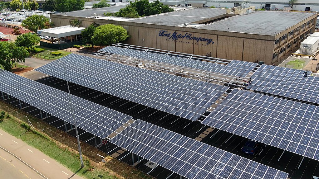 Ford SA's solar energy project