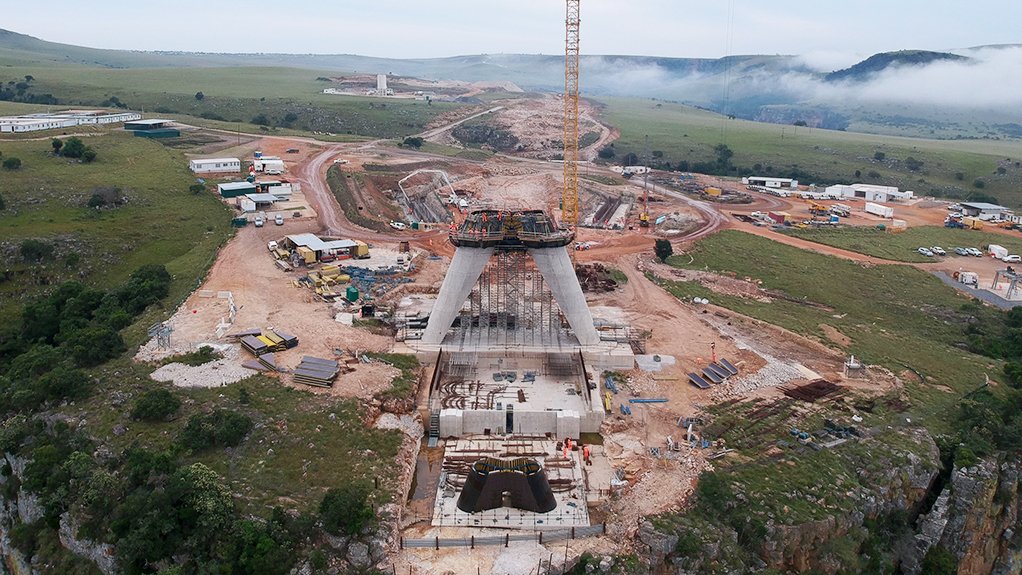 OF NATIONAL IMPORTANCE Citizens depend on the successful roll-out of infrastructure projects, such as the Msikaba bridge project on the new N2 toll road between Port Edward and Umtata, which are vulnerable to disruption by construction mafias