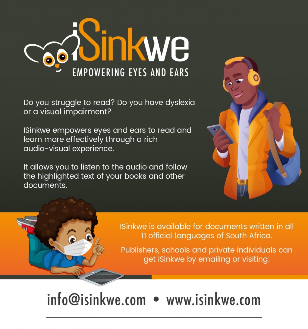 a flyer for iSinkwe