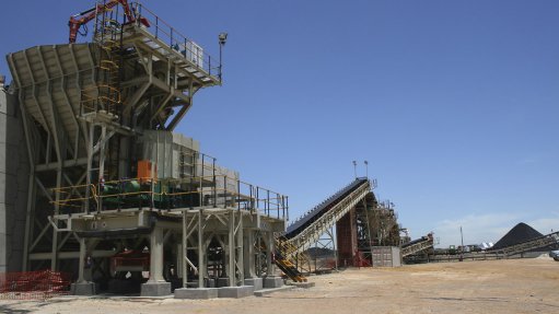 A primary crushing plant