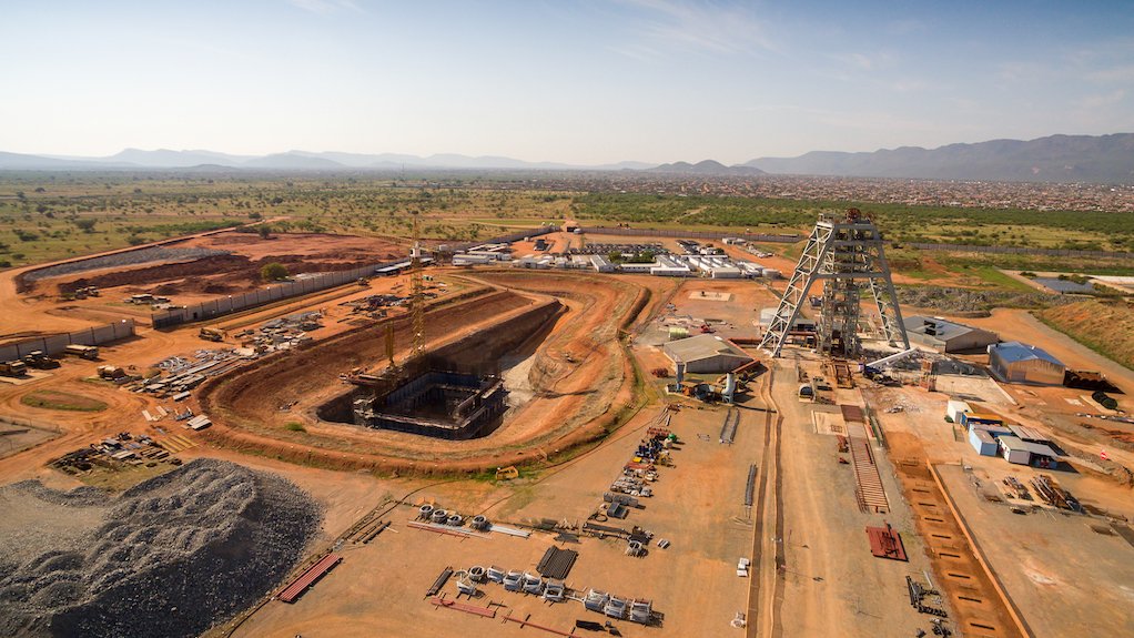 Image of Platreef mine under construction