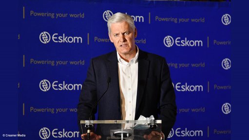 Eskom CEO André de Ruyter