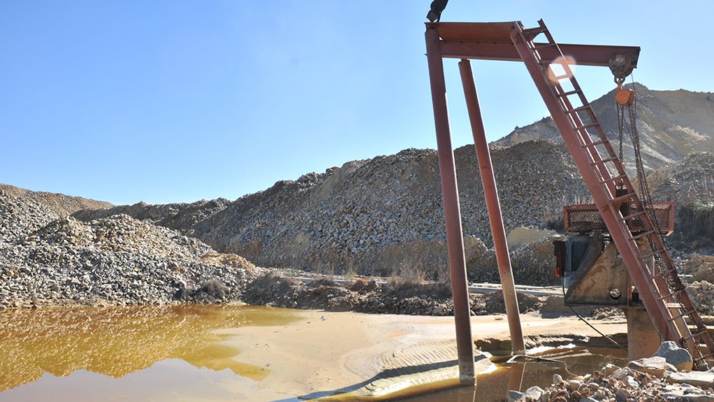 Generic image of acid mine drainage 