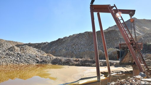 Generic image of acid mine drainage 
