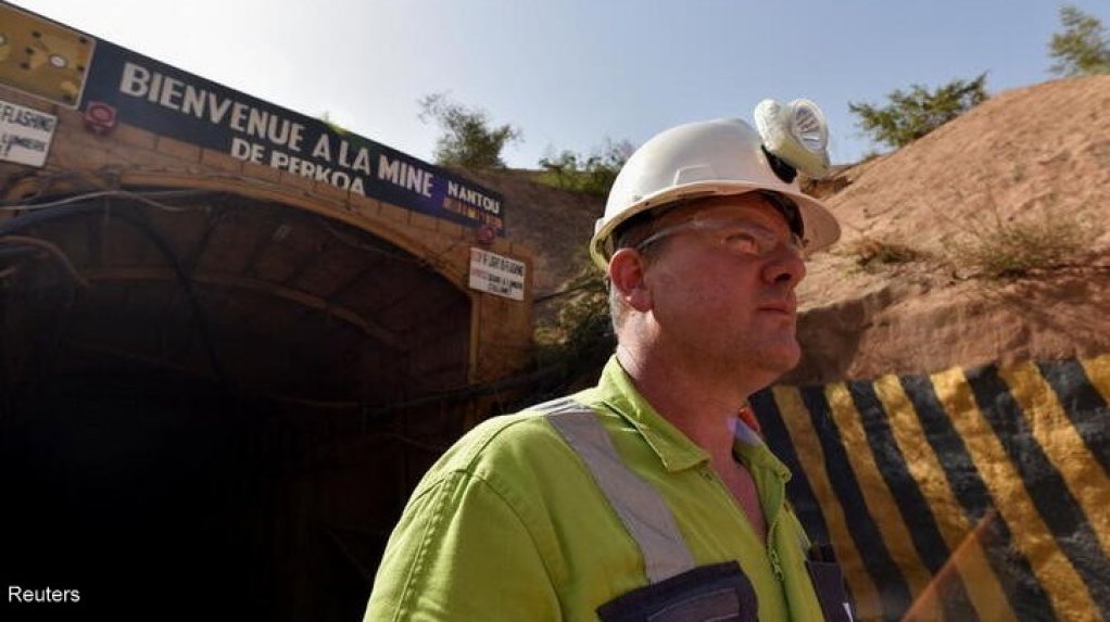 Trevali VP Operations Hein Frey at the mine site in Burkina Faso, where rescue operations are under way.
