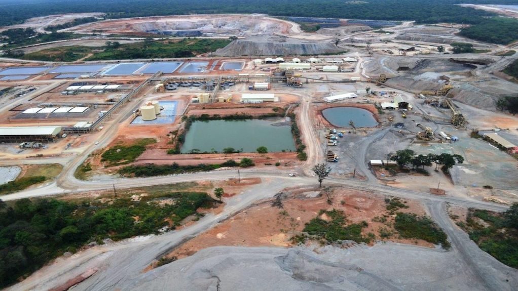 Aerial view of the Kinsevere mine