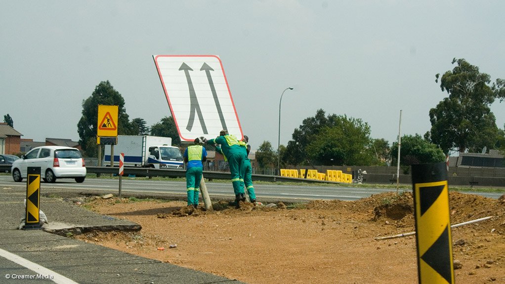 Road construction 