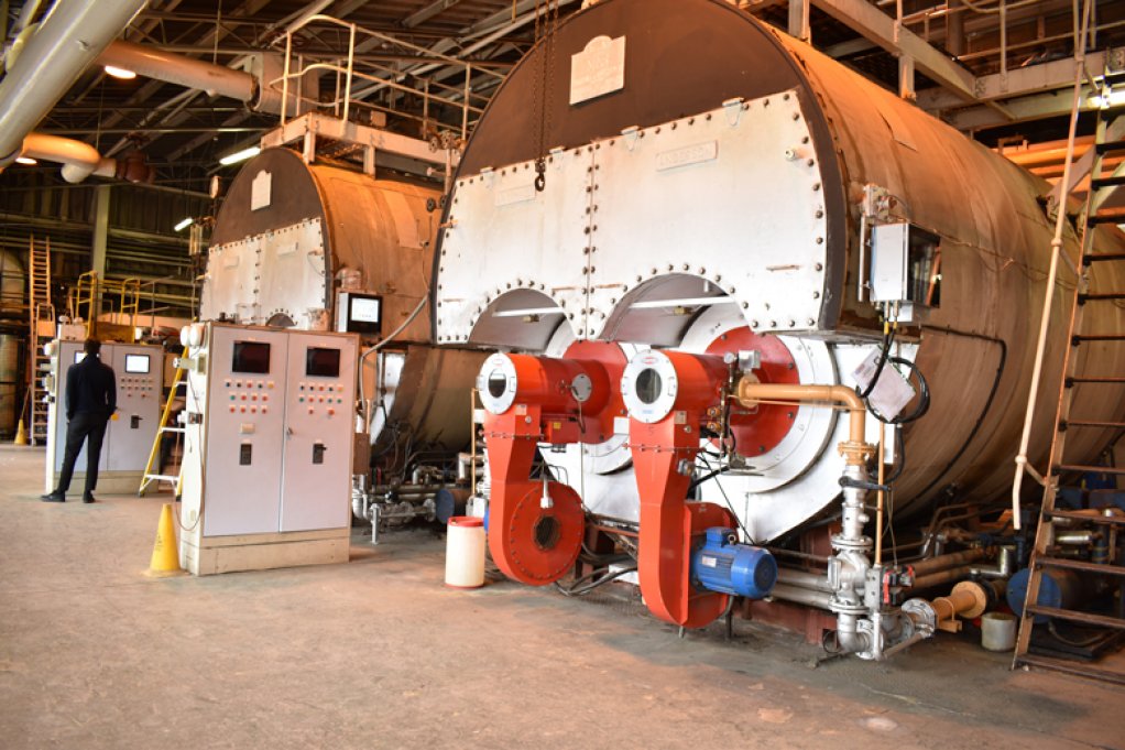 An image of a steam boiler