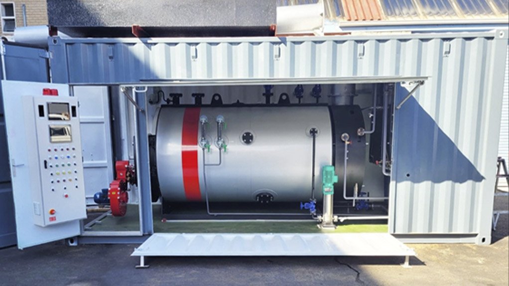 An image of a rental boiler