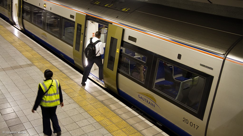 Image of the Gautrain system