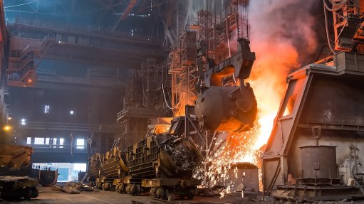 Image of steel production