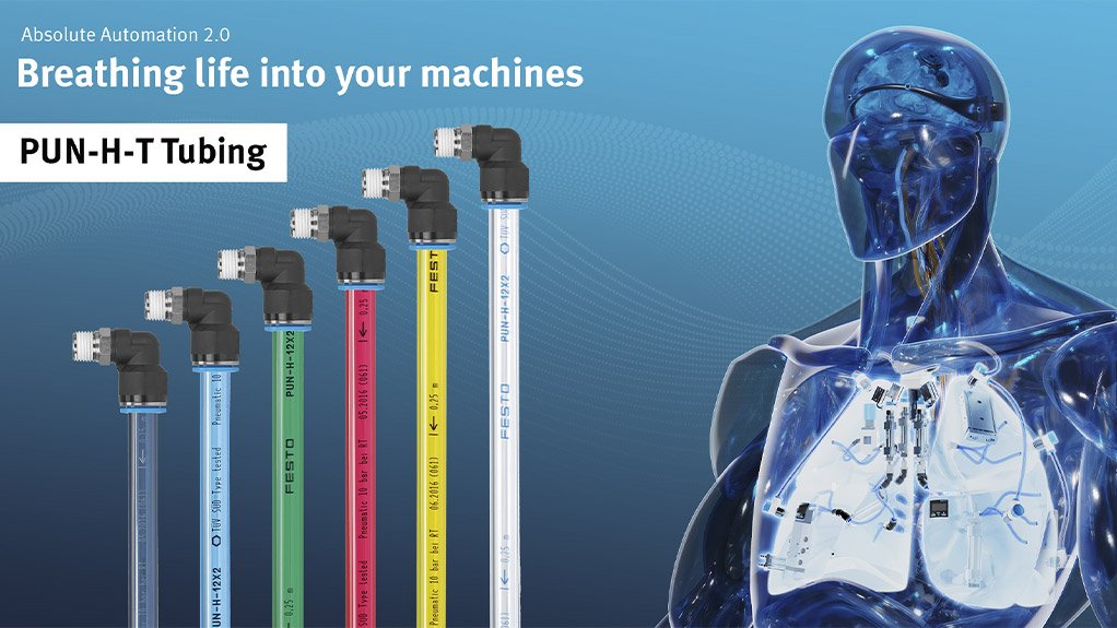 Festo PUN-H-T tubing and fitting combinations for multiple applications