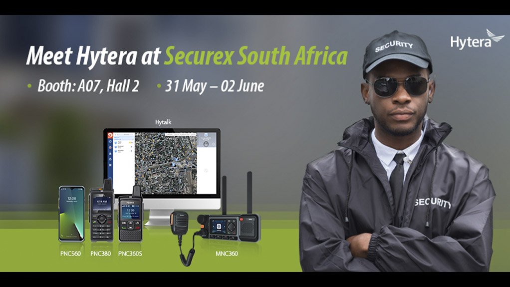 Hytera showcases innovative security communications solutions at Securex South Africa