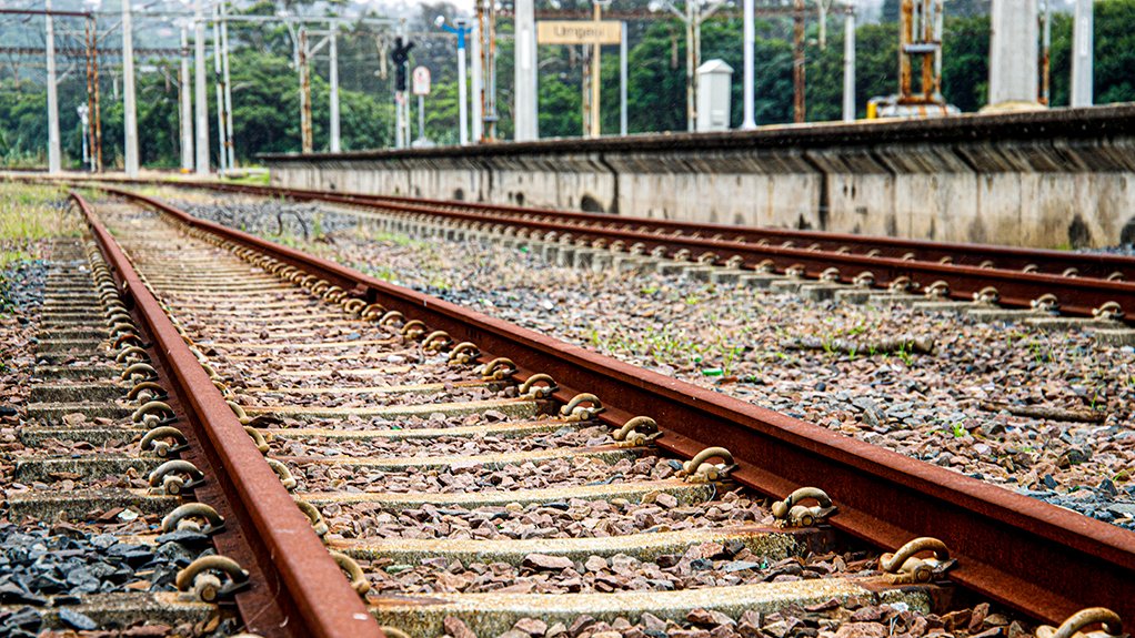 An image depicting railway tracks