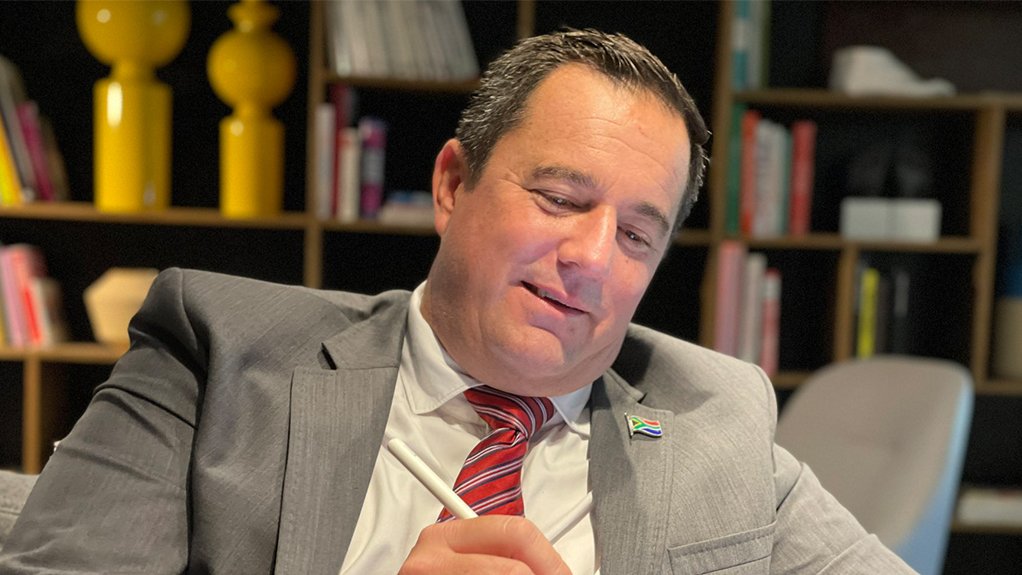 Image of DA leader John Steenhuisen