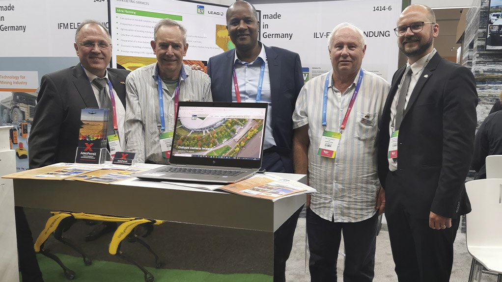 An image depicting the ILV team at the Mining Indaba