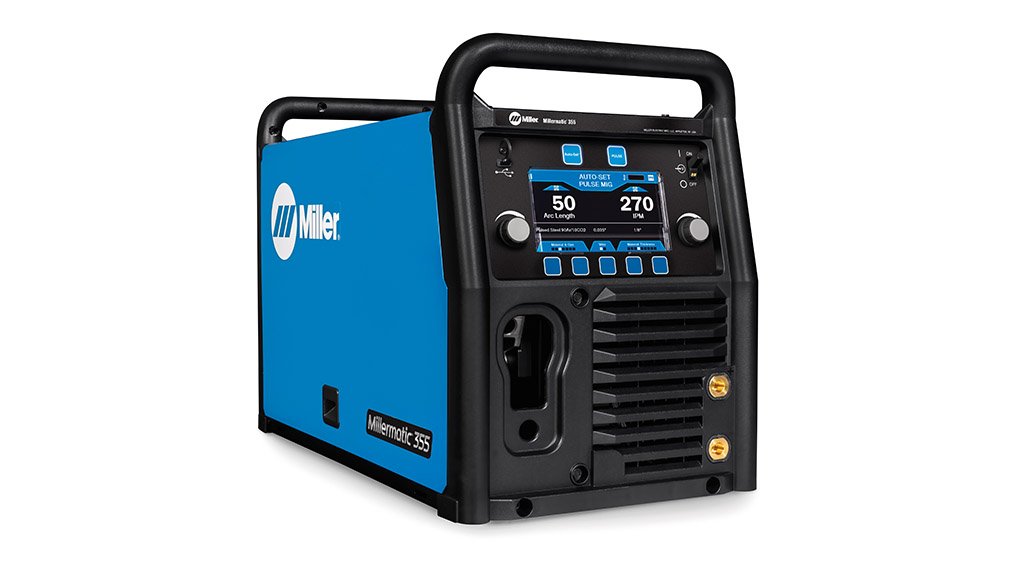 A new blue welding machine offered by Miller Electric