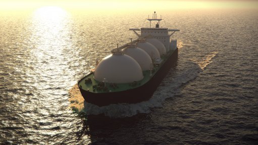 Image of FLNG tanker