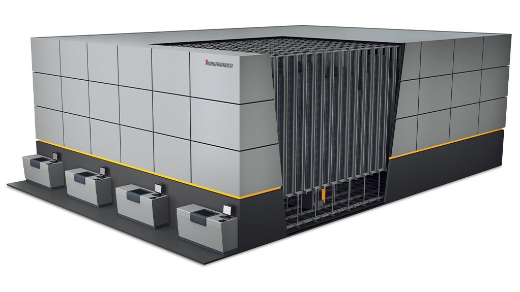 New dimension in efficiency: Jungheinrich's PowerCube compact storage system for containers celebrates world premiere at LogiMAT