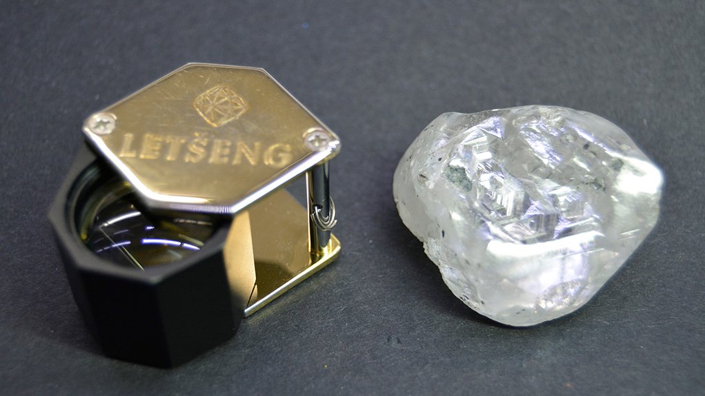 The 245 ct white Type II diamond from the Letšeng mine