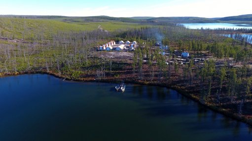 An image of the Christie Lake project site in Canada