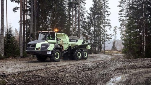 Volvo CE starts testing of its first prototype hydrogen articulated hauler