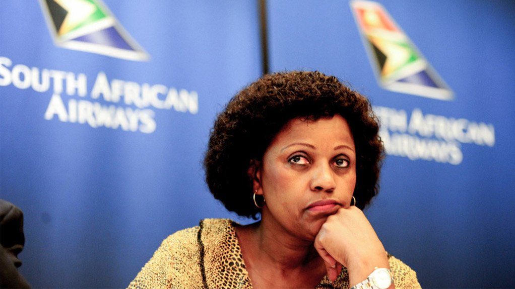 Former South African Airways board chairperson Dudu Myeni